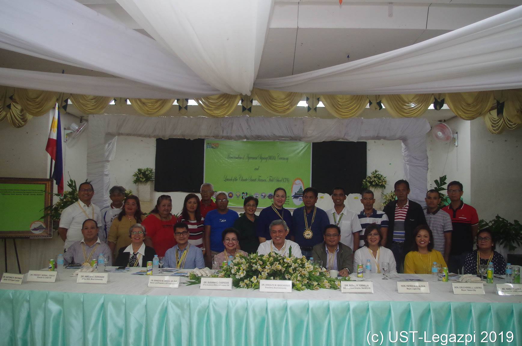 MOA Signing Ceremony of the DARE TO Project