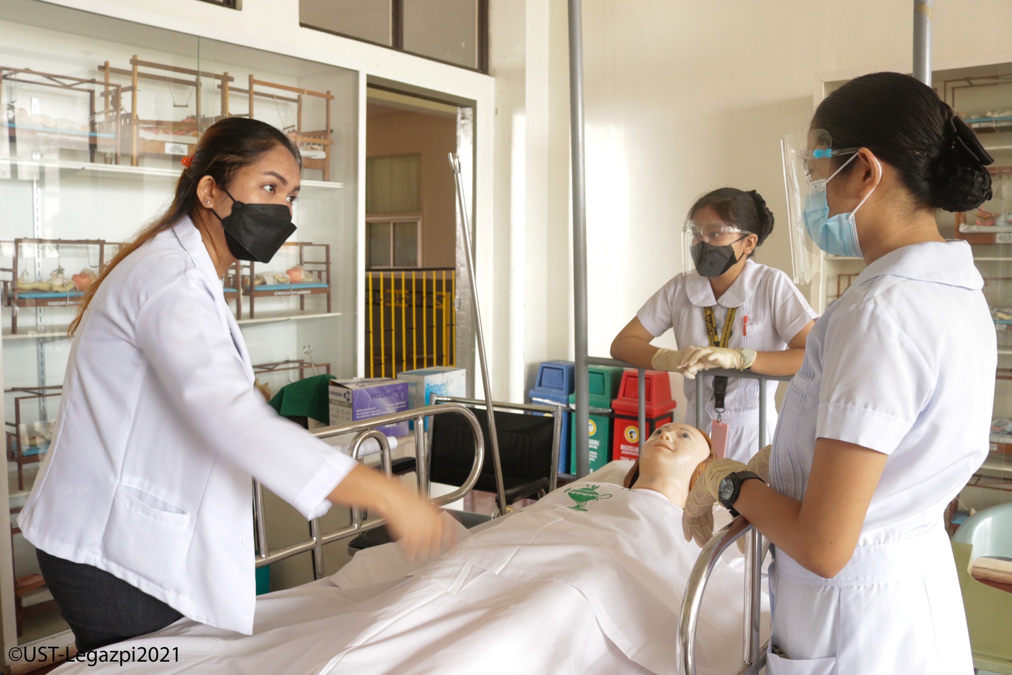 CHS RETURNS TO UST-LEGAZPI FOR LIMITED F2F CLASSES