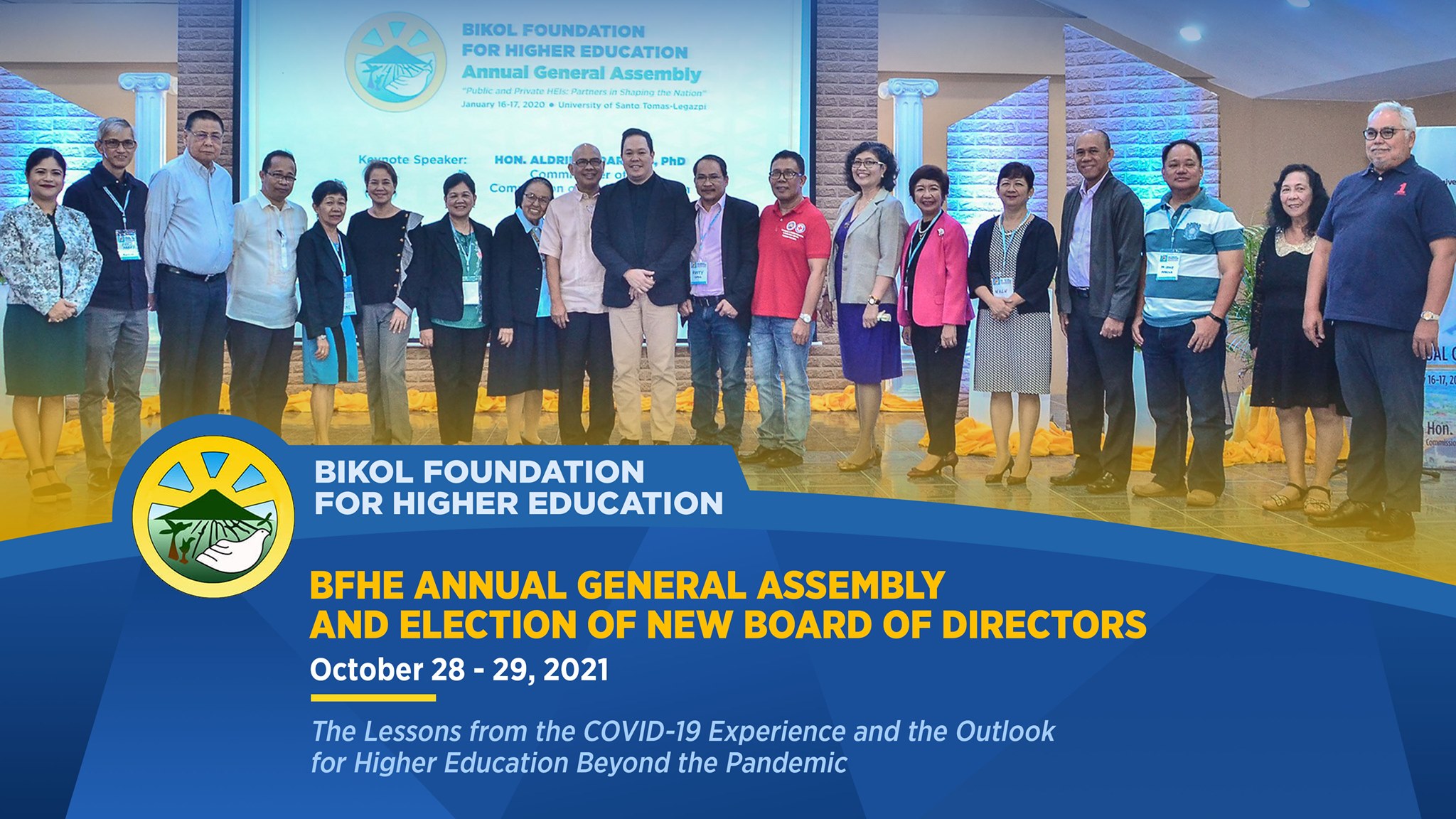 BIKOL FOUNDATION FOR HIGHER EDUCATION ANNUAL GENERAL ASSEMBLY 2021