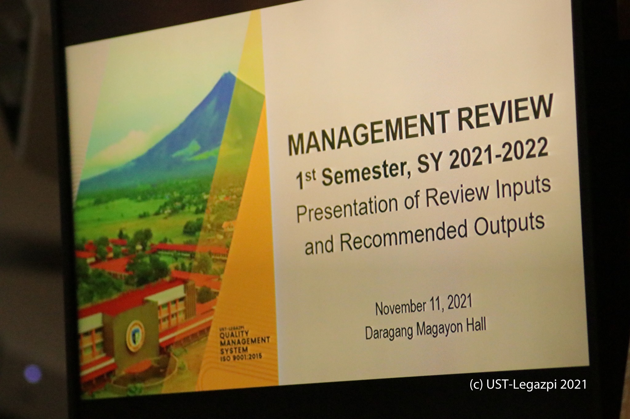 MANAGEMENT REVIEW 1ST SEM S.Y. 2021 – 2022