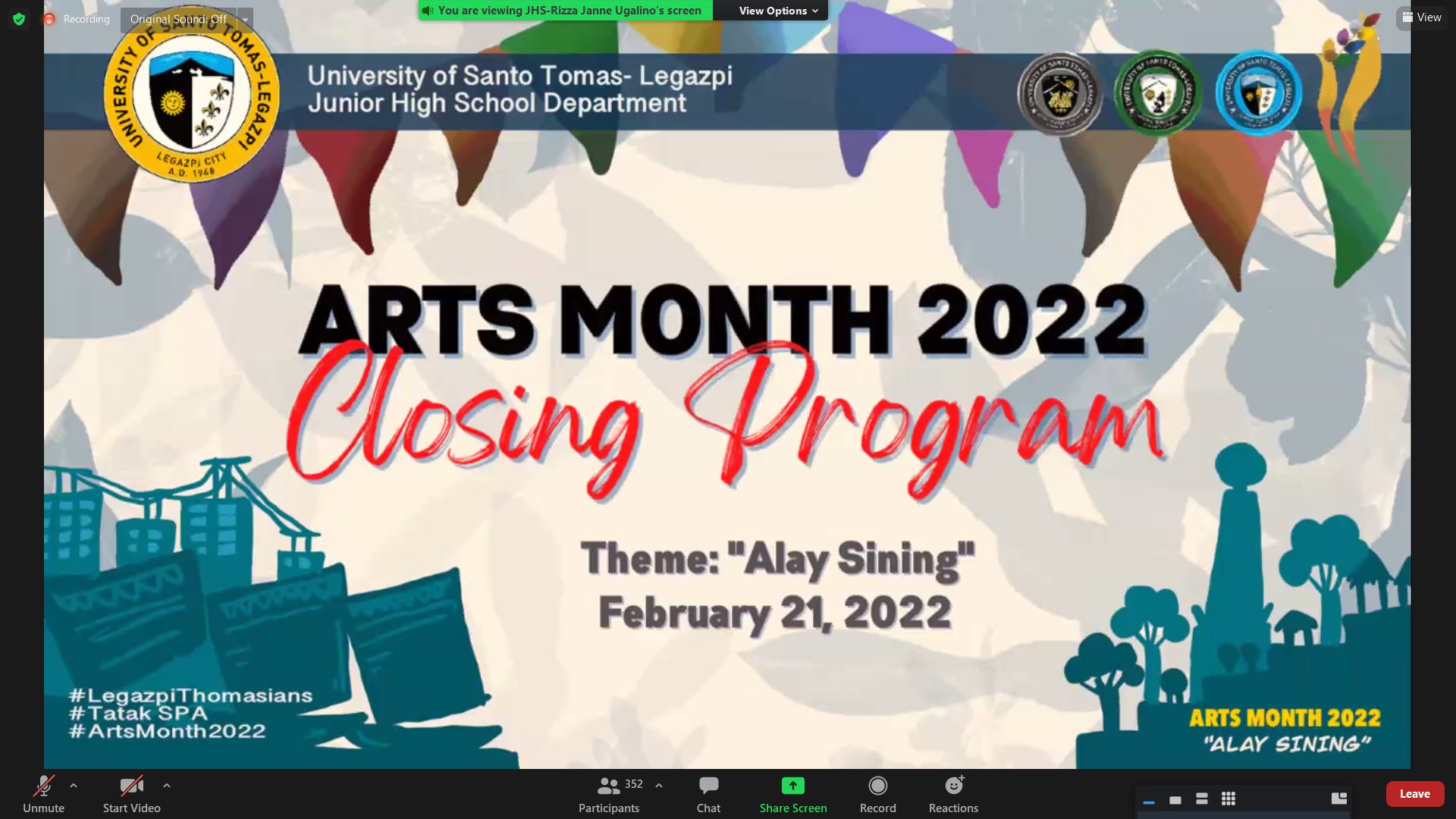 ARTS MONTH 2022