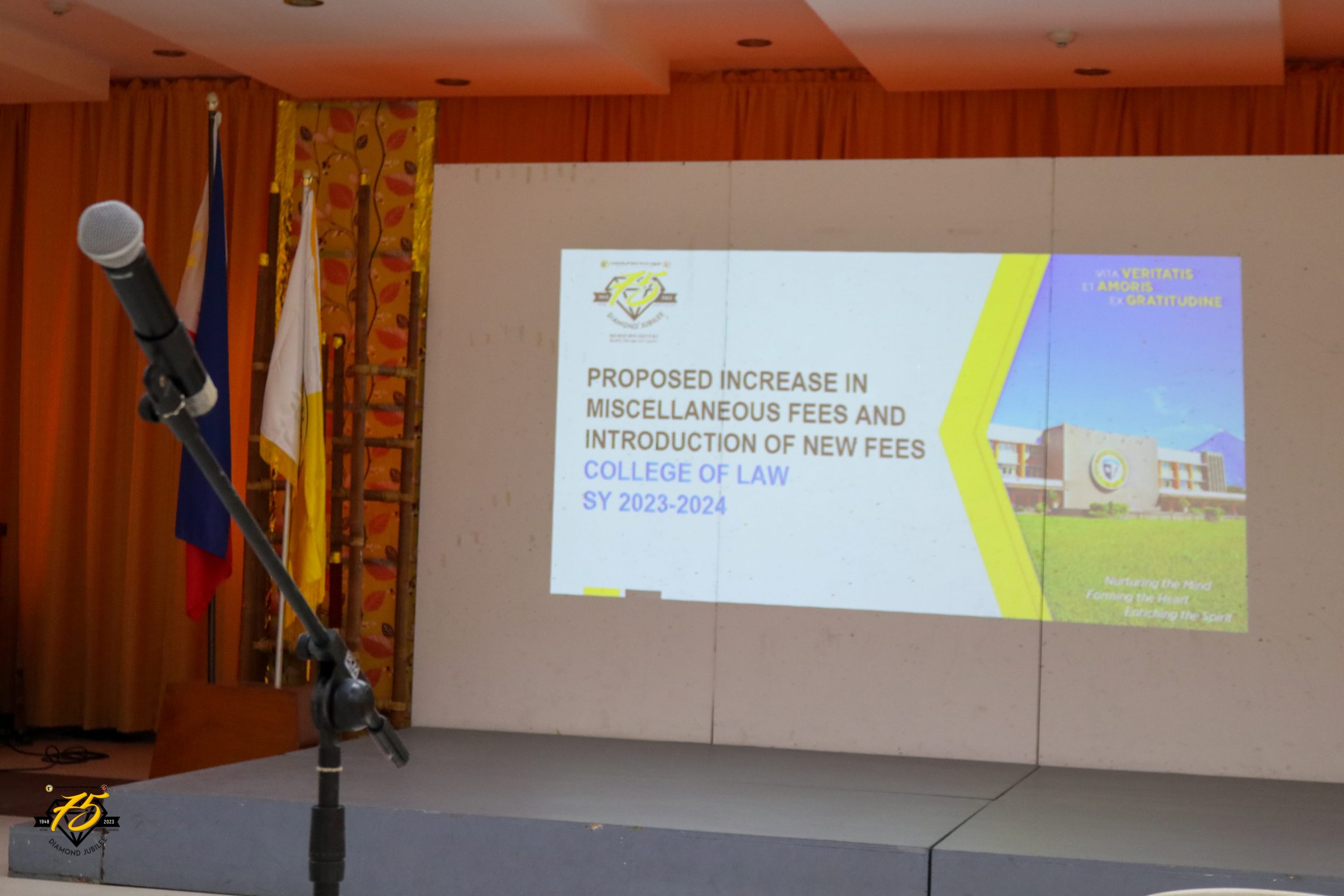 CONSULTATION MEETING ON PROPOSED INCREASE IN FEES WITH COLLEGE OF LAW