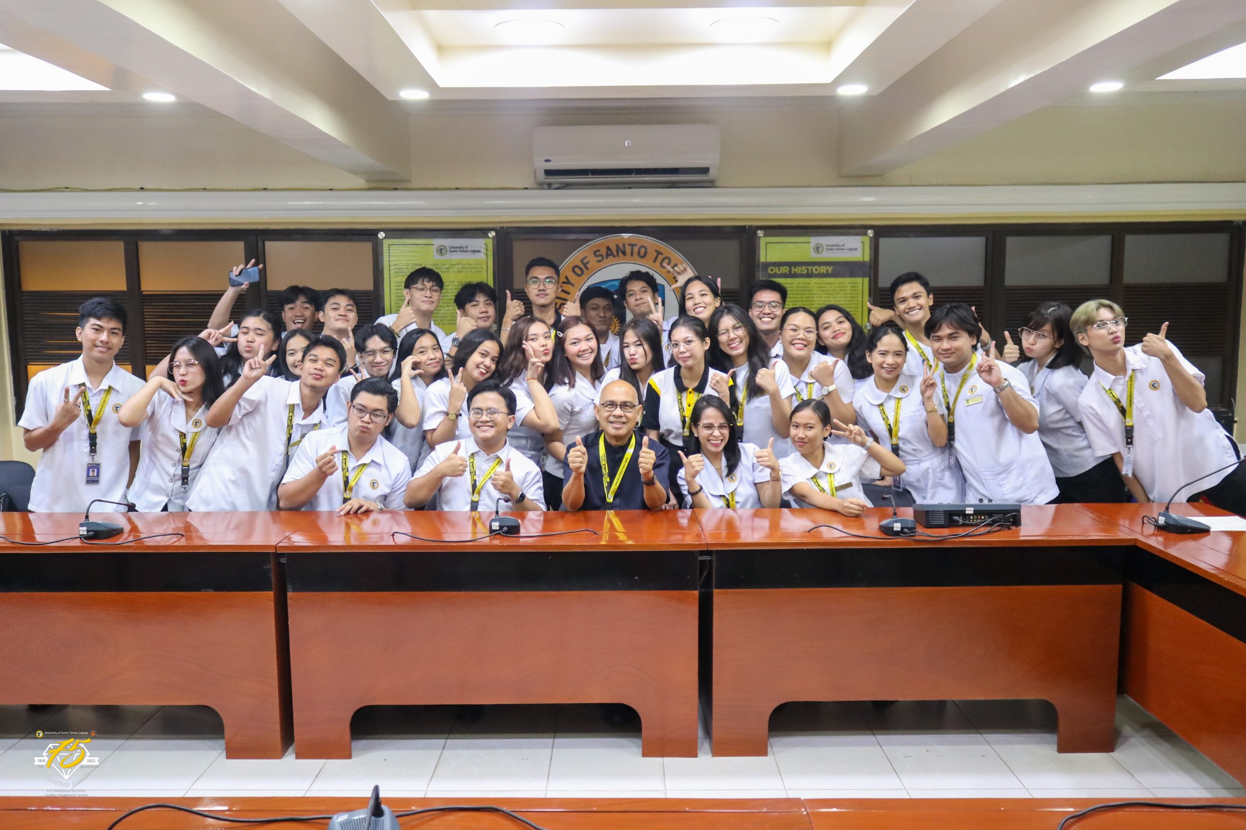 2023 STUDENT LEADERS’ COURTESY CALL TO THE RECTOR AND PRESIDENT