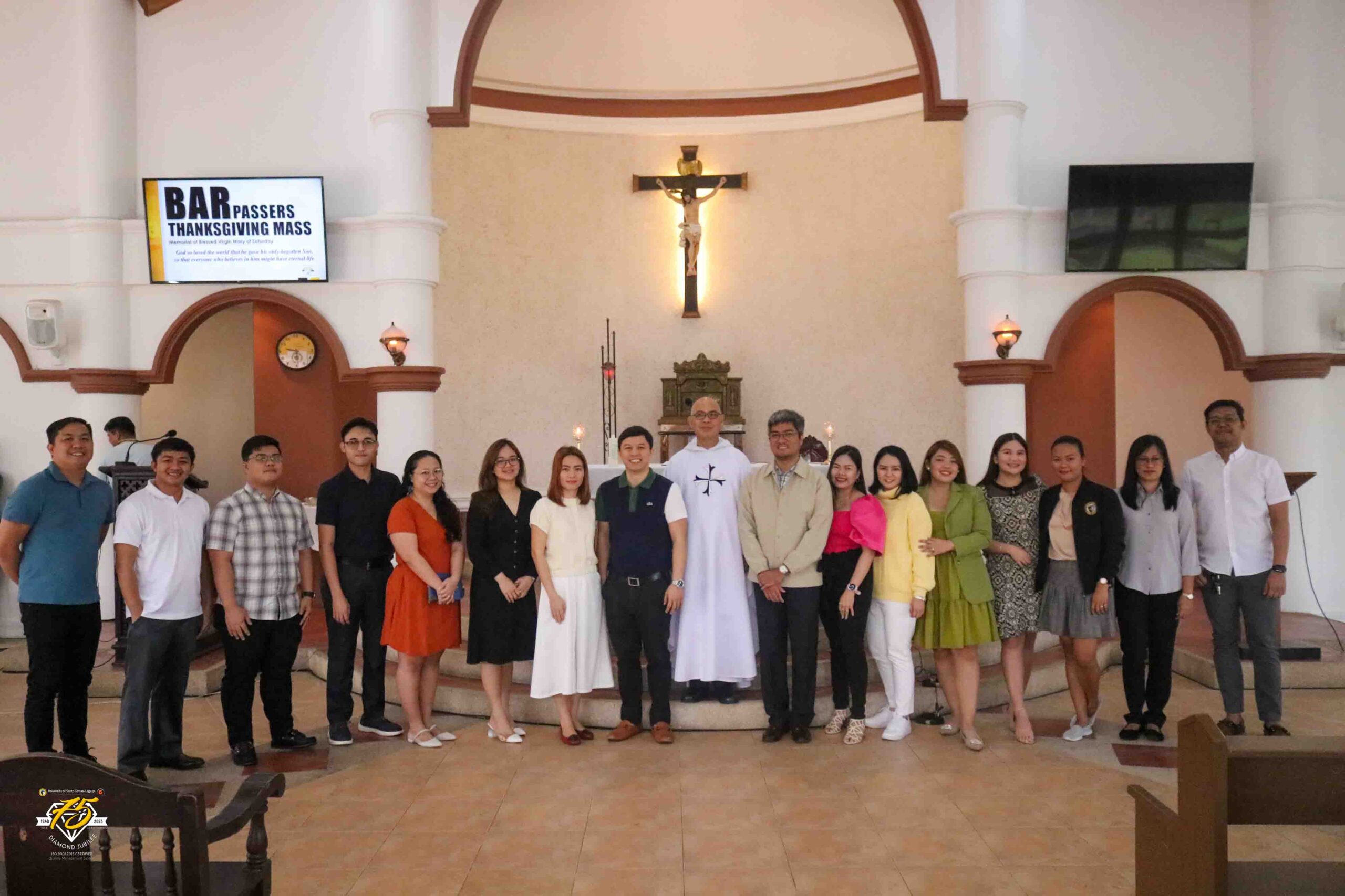 2023 BAR PASSER THANKS GIVING MASS AND MOTORCADE