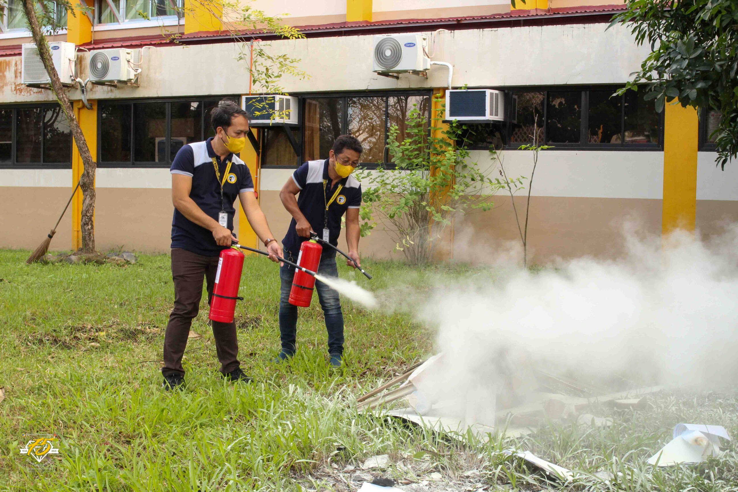 FIRE EARTHQUAKE AND CHEMICAL SPILL DRILL